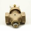 Thrifco Plumbing 1 Inch FIP Brass Ground Key Stop & Waste Valve 6415132